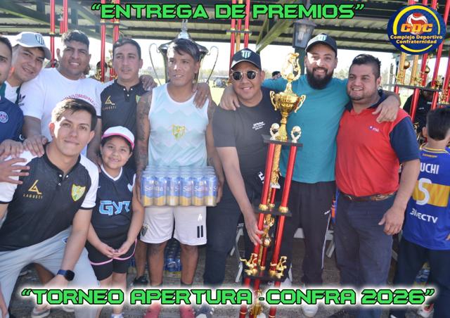 Entrega de premios Torneo Apertura 2026 - foto 3
